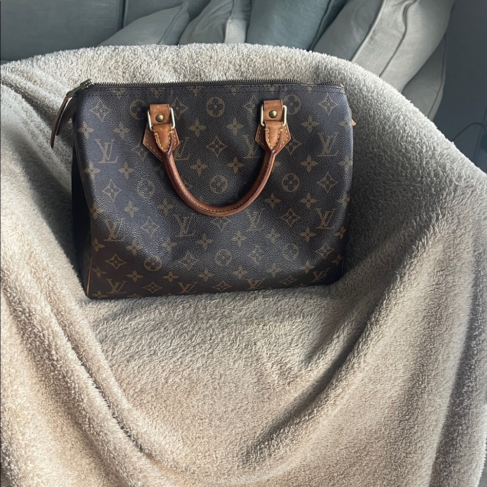 Louis Vuitton Dark Brown Monogram Satchel